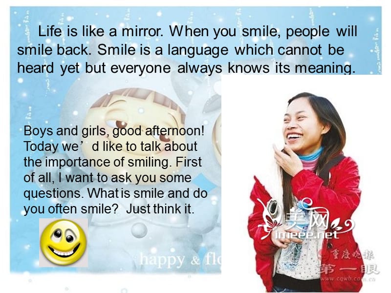 小组英语演讲smile.ppt_第3页
