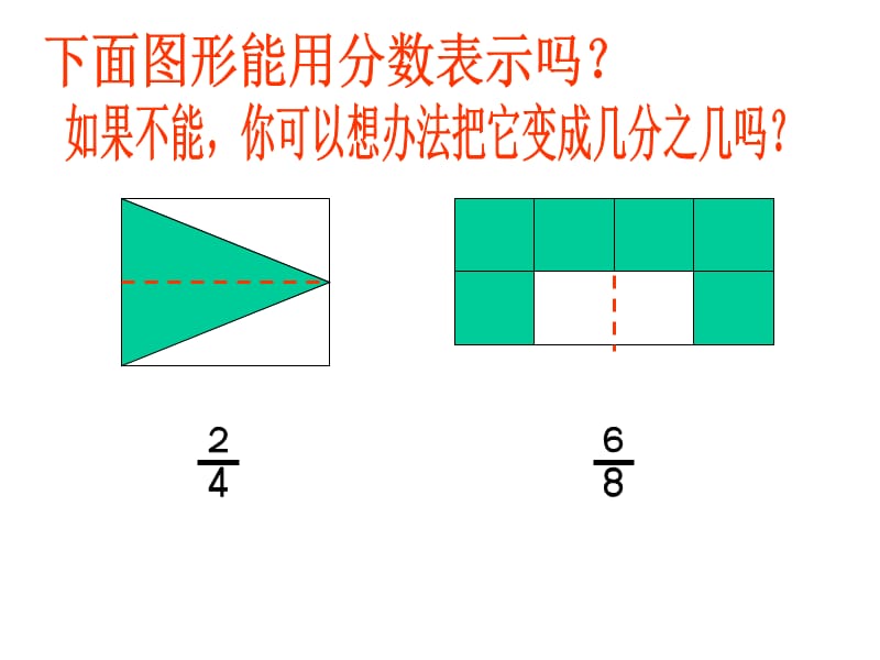 新人教版三年级上册认识几分之几.ppt_第3页