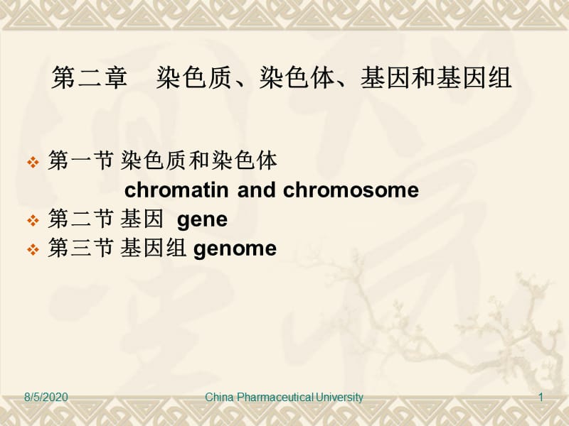 第2章染色体和基因组.ppt_第1页