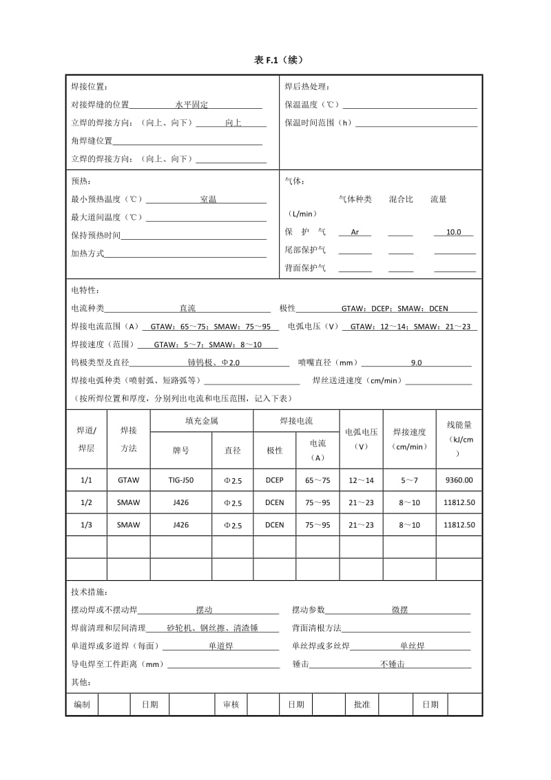 20# φ113x6 管状对接焊接工艺评定（氩电联焊）.doc_第2页