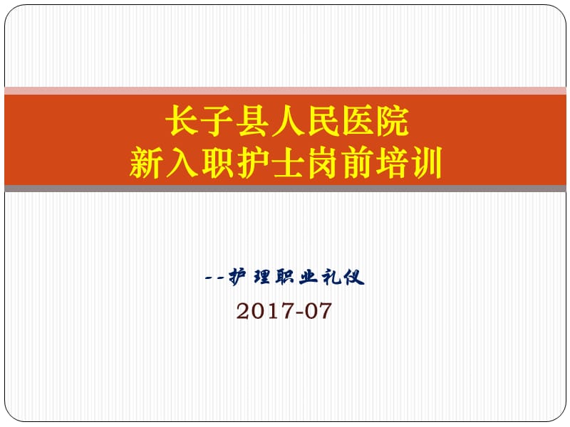 《护理职业礼仪》PPT课件.ppt_第1页