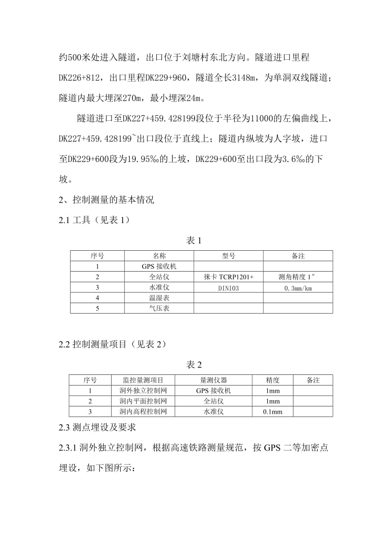 浅谈高速铁路长大隧道施工控制测量技术(何虎).doc_第2页