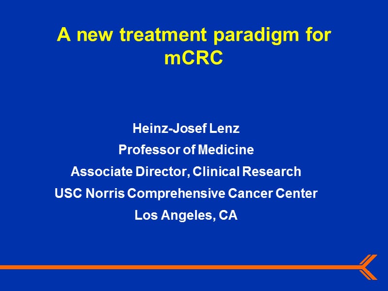 转移性结肠癌的一种新的治疗模式.ppt_第1页