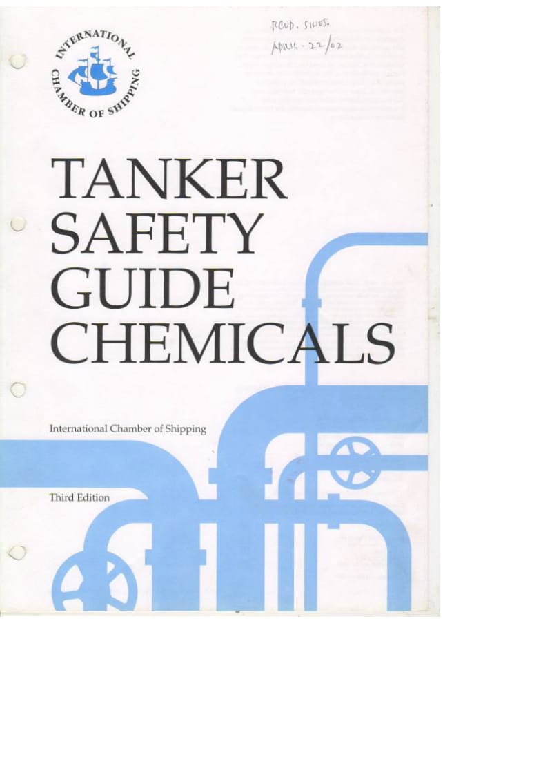 化学品船舶安全操作CHEMICAL TANKS safety guide.doc_第1页