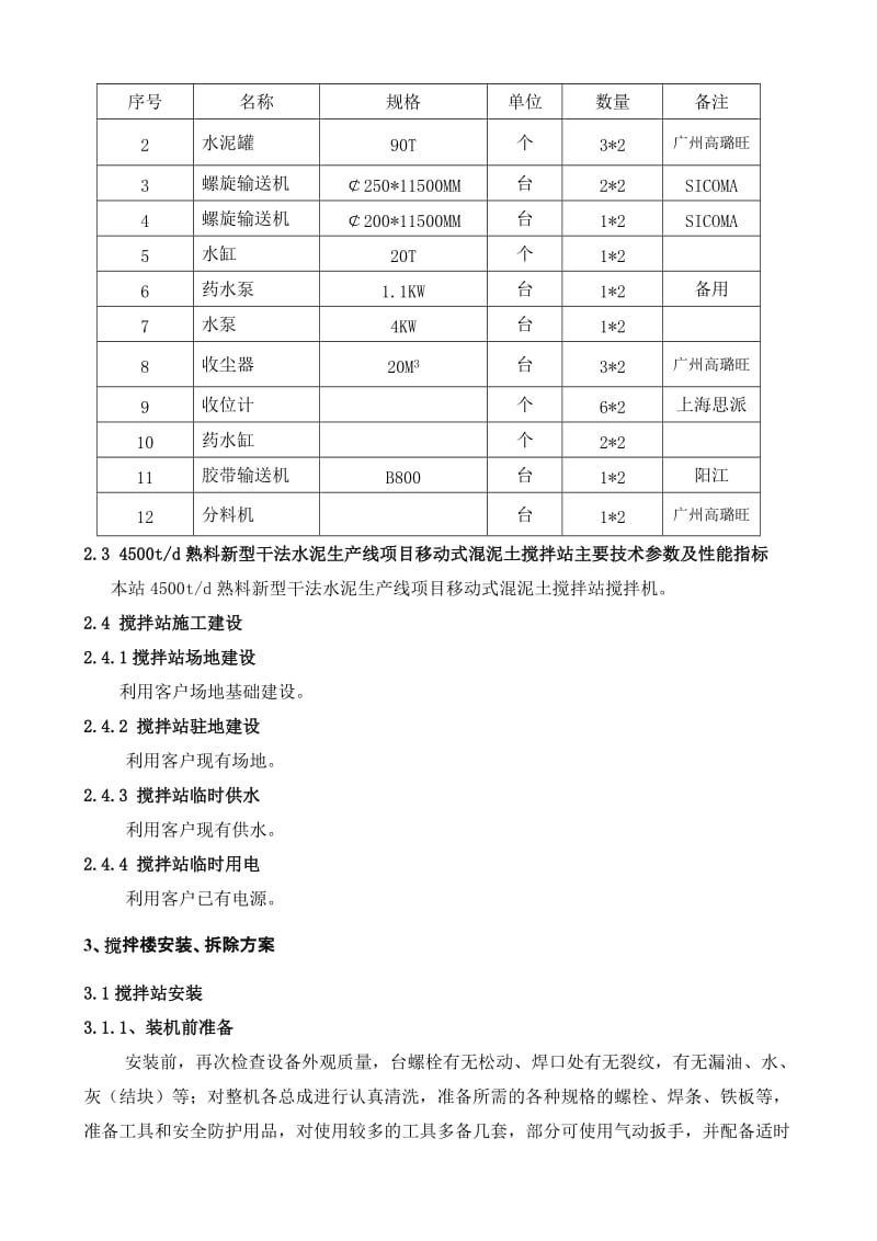 2019yy混凝土拌和设备安装拆除安全专项施工方案.doc_第2页