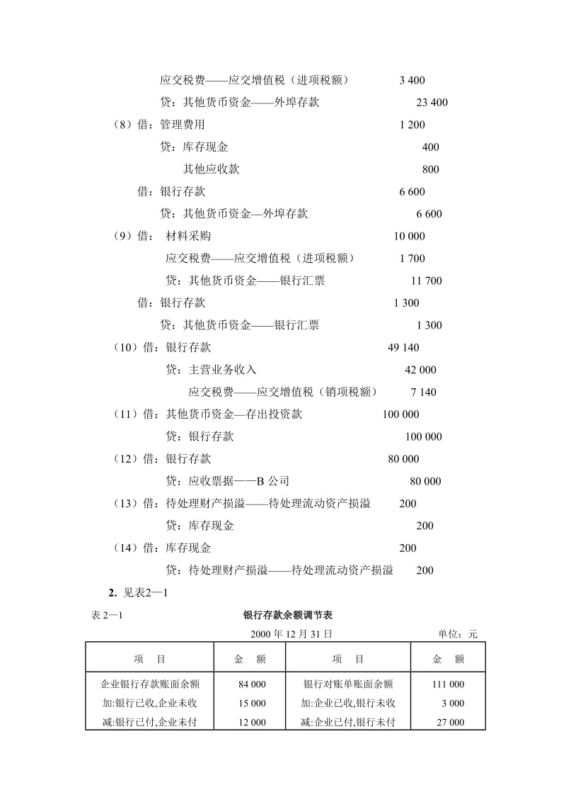2019财务会计(应用与实训教程参考答案(杨智慧)).doc_第3页