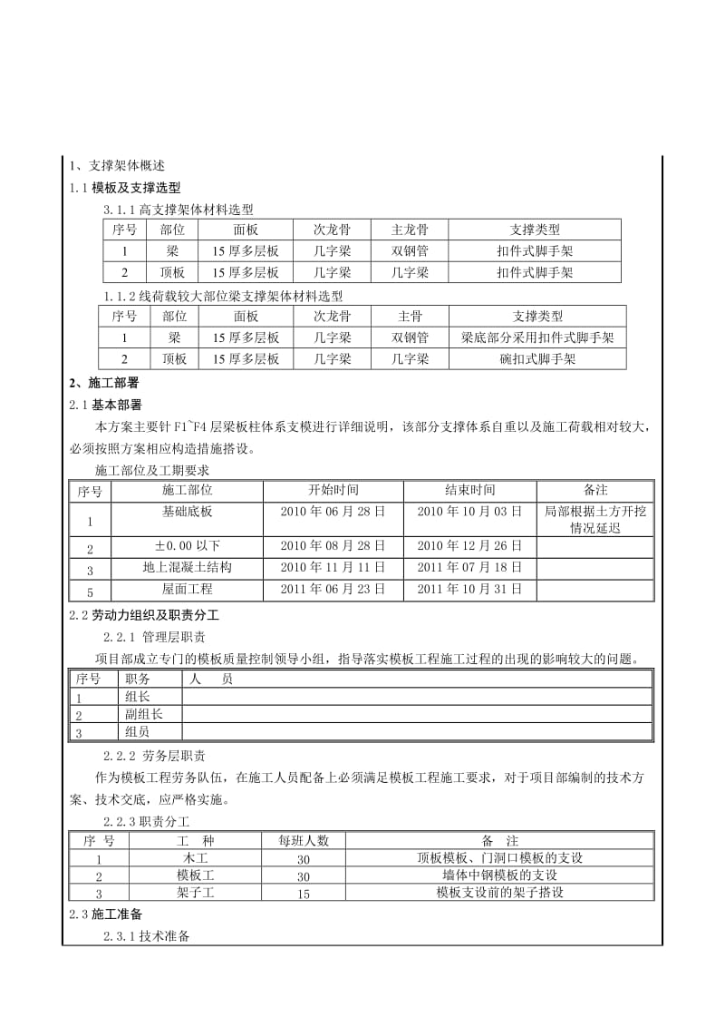 2019北京地标性高层商业体高支架施工方案交底.doc_第1页