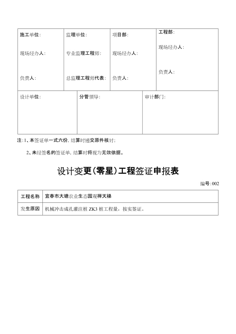 2019zk11设计变更(零星)工程签证申报表格.doc_第2页