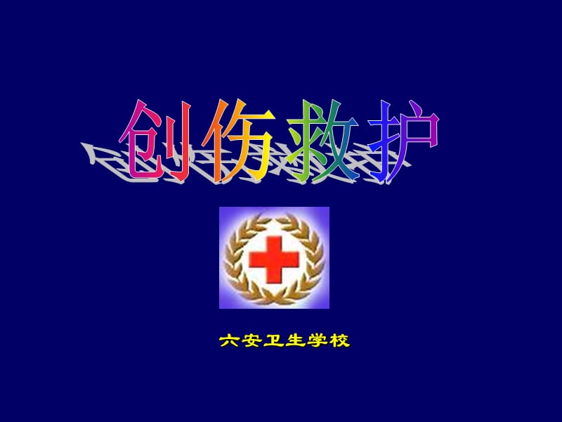 创伤救护培训课件-六安红十字会.ppt_第1页