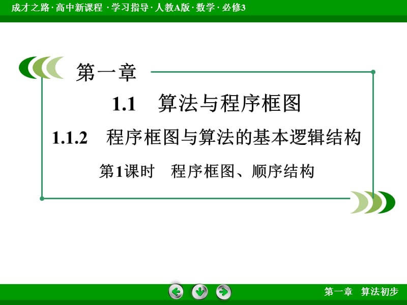 2019成才之路人教A版数学必修3-1.1.2第1课时.ppt_第3页