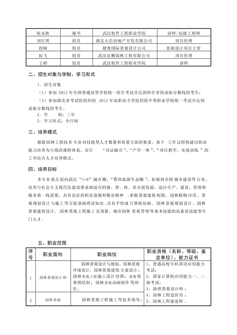 园林工程技术专业人才培养方案叶.doc_第3页