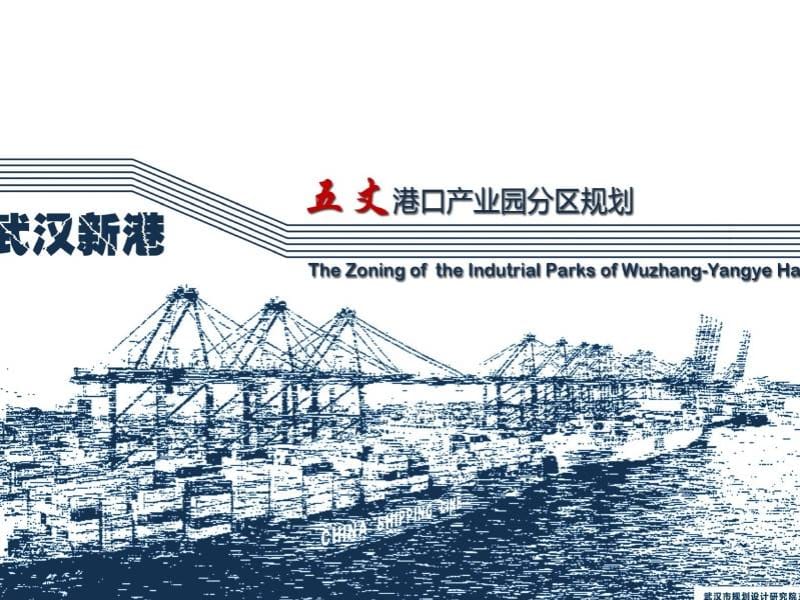 湖北武汉新港五丈港口产业园分区规划方案.ppt_第1页