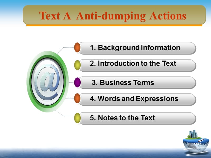 2019年大学核心商务英语读写教程3Unit5 Dumping and Antidumping.ppt_第3页
