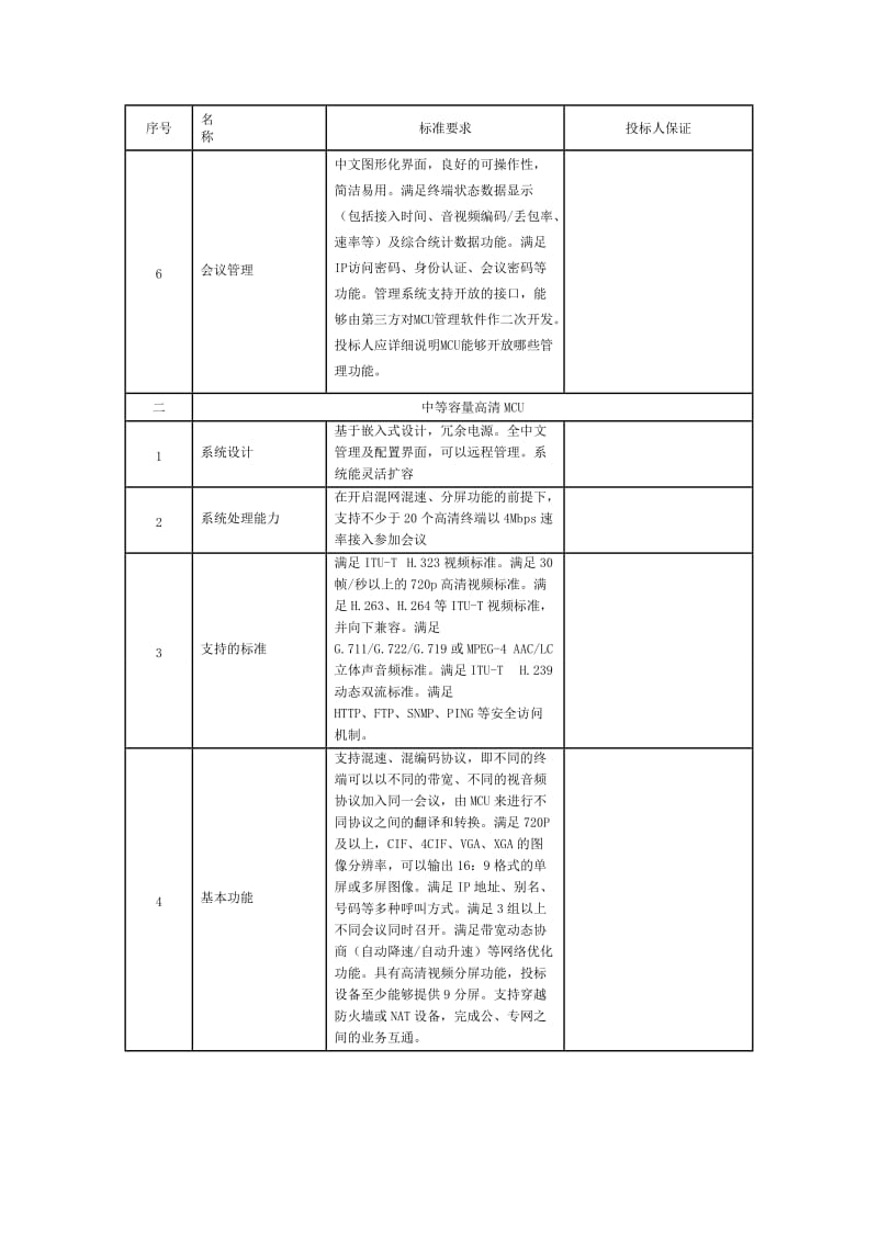 2019高清会议电视系统专用技术规范.doc_第3页