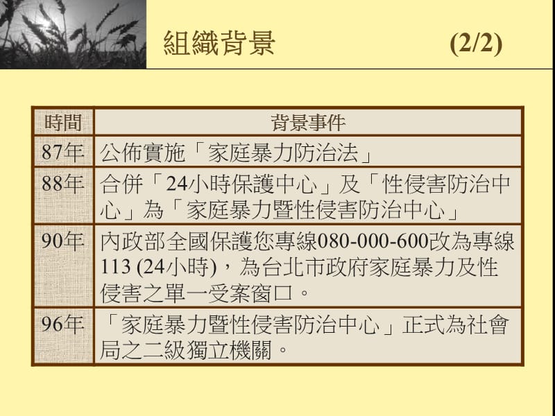 家暴暨侵害防治中心简介--以台北市为例.ppt_第3页