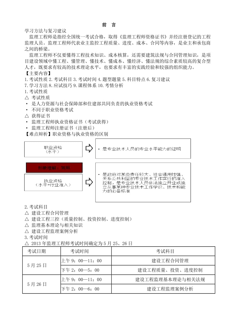 qu监理工程师2013合同-建工-精讲班-王竹梅-讲义[整理完成].doc_第1页