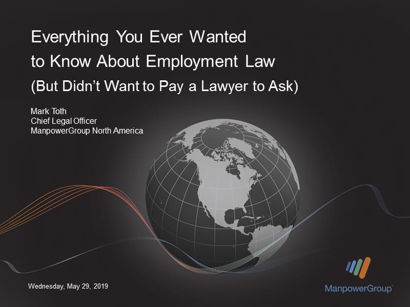漂亮实用ppt模板：你想了解的有关法律的一切Everything You Ever Wanted to Know About Employment Law【国外优秀商务ppt模板】.ppt_第1页