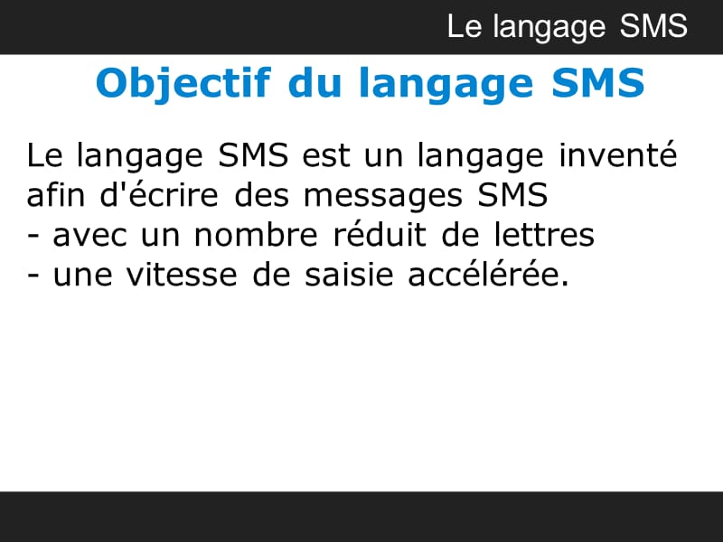 法国年轻人手机短信中的法语词汇缩写langagesms.ppt_第2页