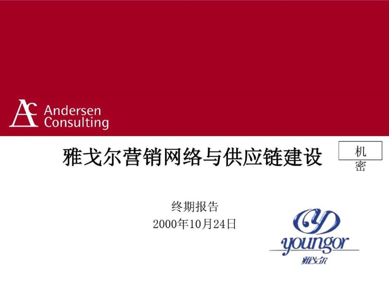 十大咨询公司经典案例之五-安达信(Andersen)-雅戈尔-营.ppt_第1页