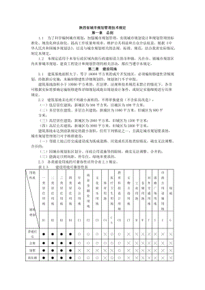 陕西省城市规划管理技术规定上201206.doc
