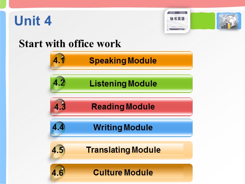 秘书英语Unit4 Start with时 office work.ppt_第2页