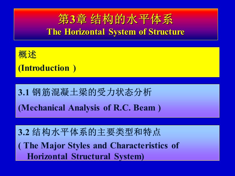 结构概念设计——第3章结构的水平体系1.ppt_第1页