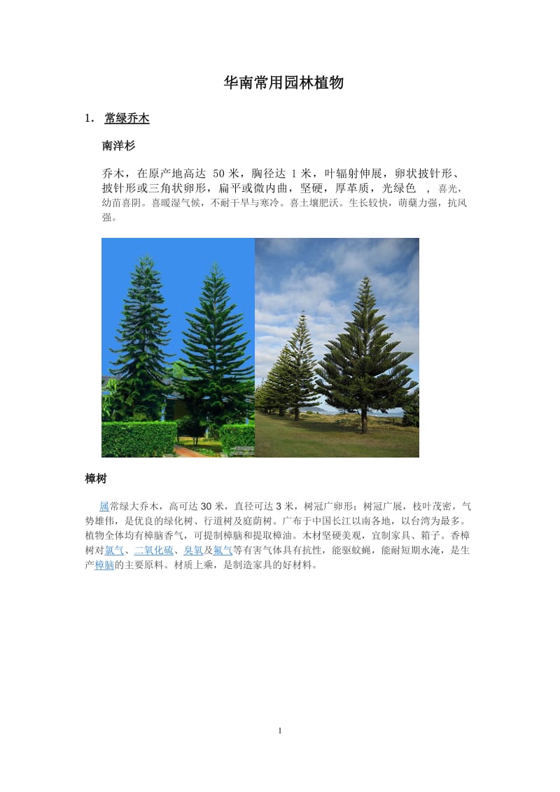 华南常用园林植物.doc_第1页