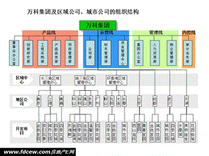 万K集团及城市区域公司的组织结构.ppt