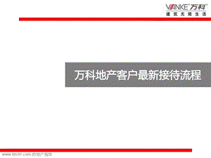 万K地产客户最新接待流程2010-45页及附件.ppt