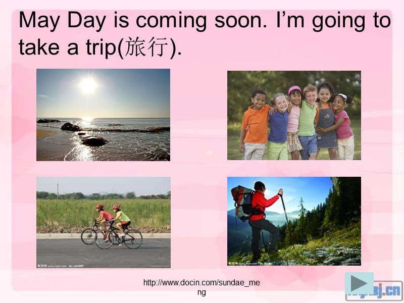 【小学英语】Three months later is our Summer Holiday（暑假）Im going.ppt_第2页