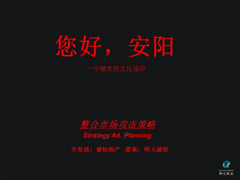 安阳，您好整体推广营销策略方案102p.ppt_第2页