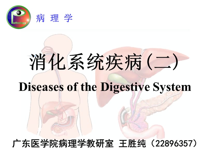 《病理生理学教学资料-王槐高》消化系统-肝脏.ppt_第1页