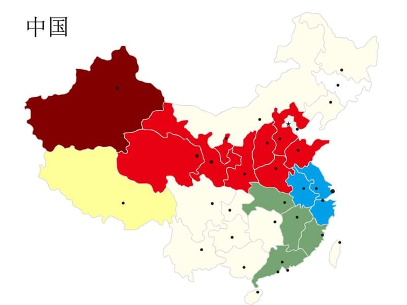 中国各省市的地图的PPT资源详细到地市文库.ppt.ppt_第1页