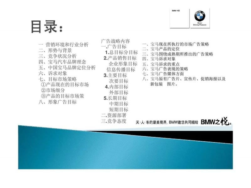 中国宝马汽车2010广告策划书.ppt_第3页