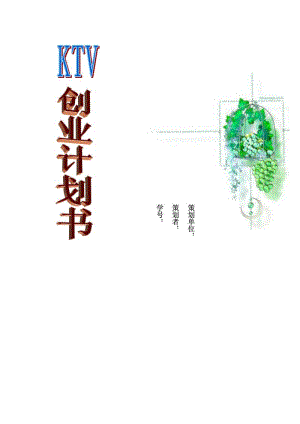 KTV创业计划书.PDF