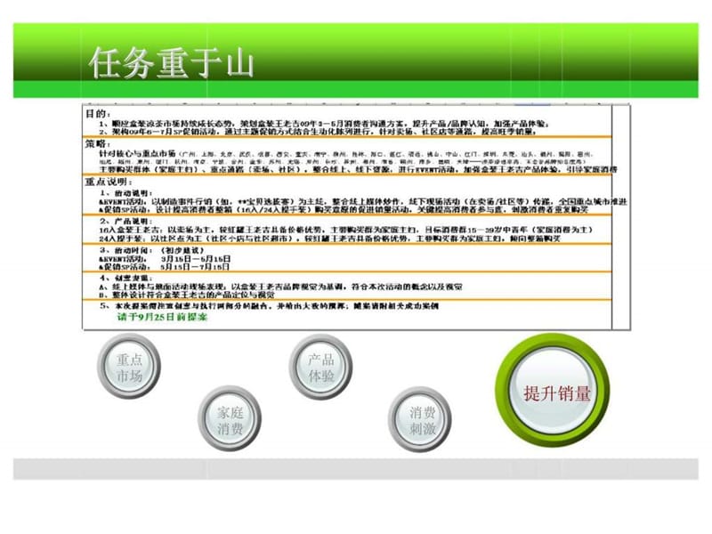 绿色盒装王老吉凉茶2009年品牌推广主题战役策划方案.ppt_第2页