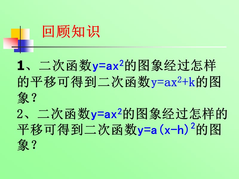 二次函数y=axhk的图象和质.ppt_第2页