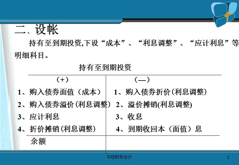 第五部分持有至到期投资及长期股权投资教学课件.ppt_第3页