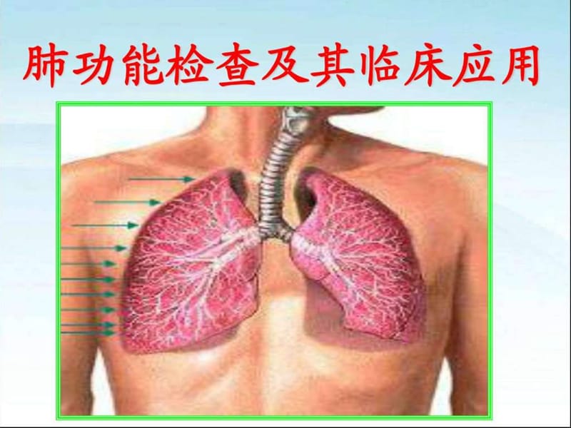 肺功能检查及临床应用.ppt.ppt_第1页