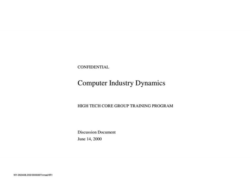 战略计划：Computer Systems from Dennis.ppt_第1页
