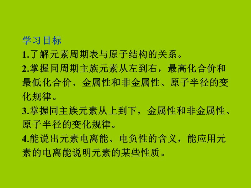 2019年高中人教版化学选修3课件：第1章第2节　原子结构与元素的性质精品教育.ppt_第2页