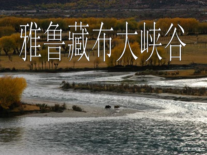 2019年雅鲁藏布大峡谷PPT精品教育.ppt_第1页