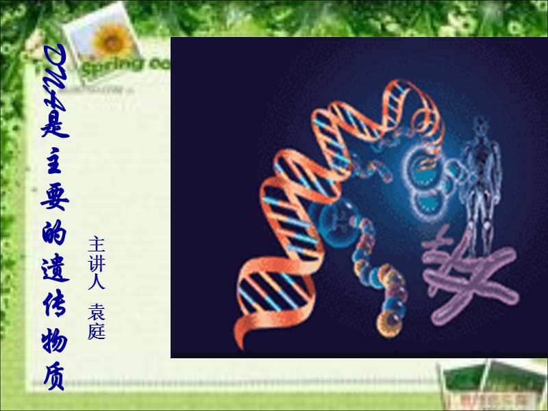 2019年高中生物必修二-DNA是主要的遗传物质精品教育.ppt_第2页