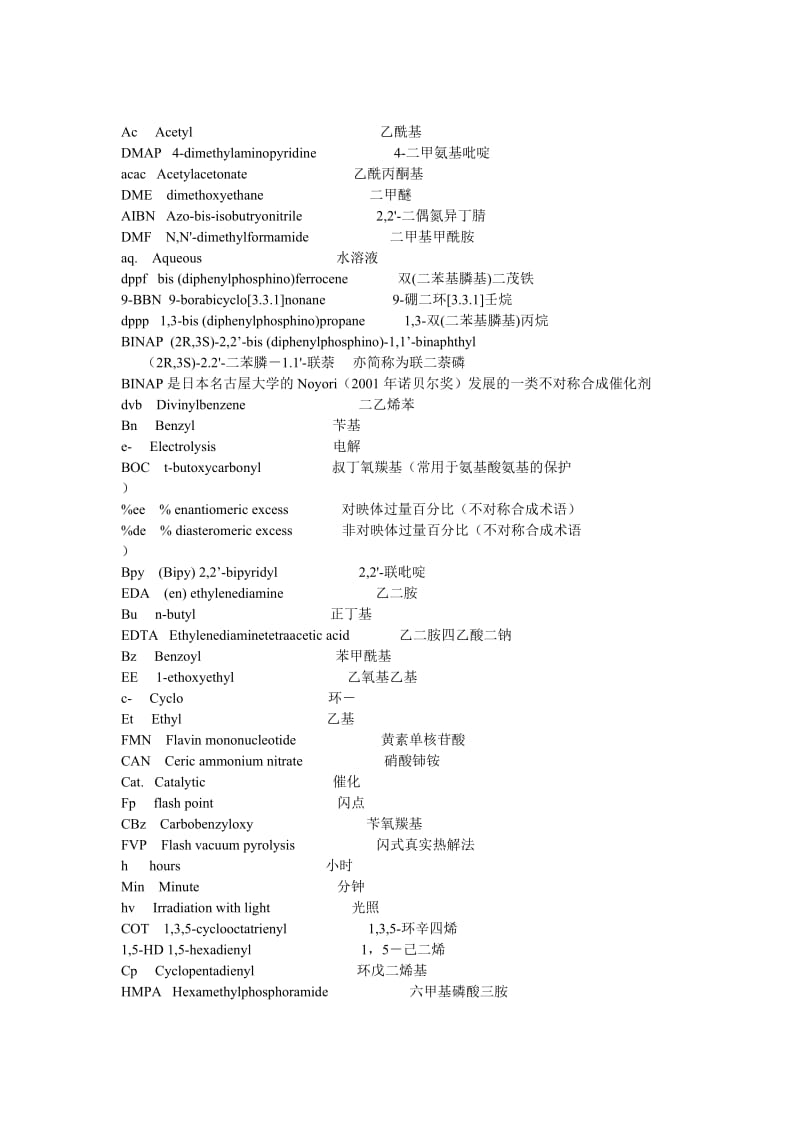 常见有机名词缩写.doc_第1页