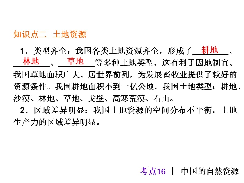 考点16中国自然资源.ppt_第3页