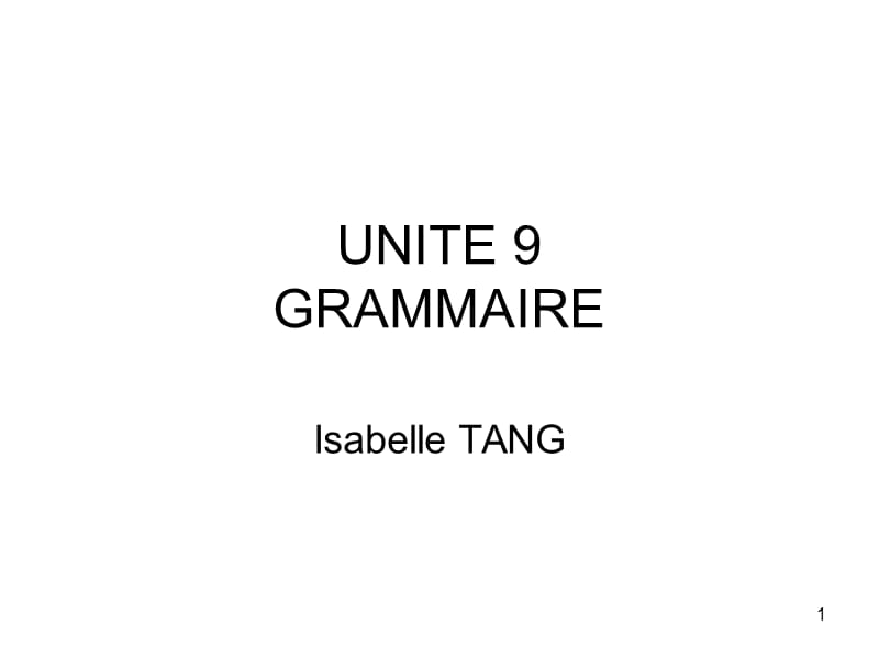 新大学法语二版1Unite9.ppt_第1页