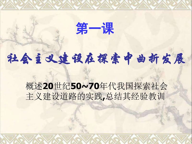 社会主义建设在探索中曲折发展(1).ppt_第2页