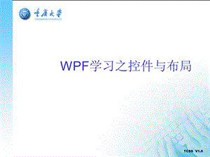 WPF控件的使用和布局.ppt