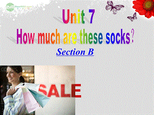 七年级英语上册《Unit 7 How much are these socks？Section B》课件 （新版）人教新目标版.ppt