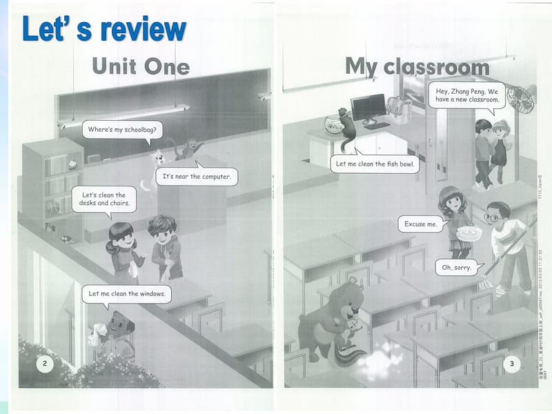 Unit1MyClassroom第5课时新版四年级英语上册.ppt_第2页